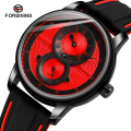 Forsining 8203 Scale Dial Mechanical Watches Chrono Waterproof Luxury Watch Automatic Mens